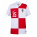 Maillot de foot Croatie Mario Pasalic #15 Domicile vêtements Europe 2024 Manches Courtes